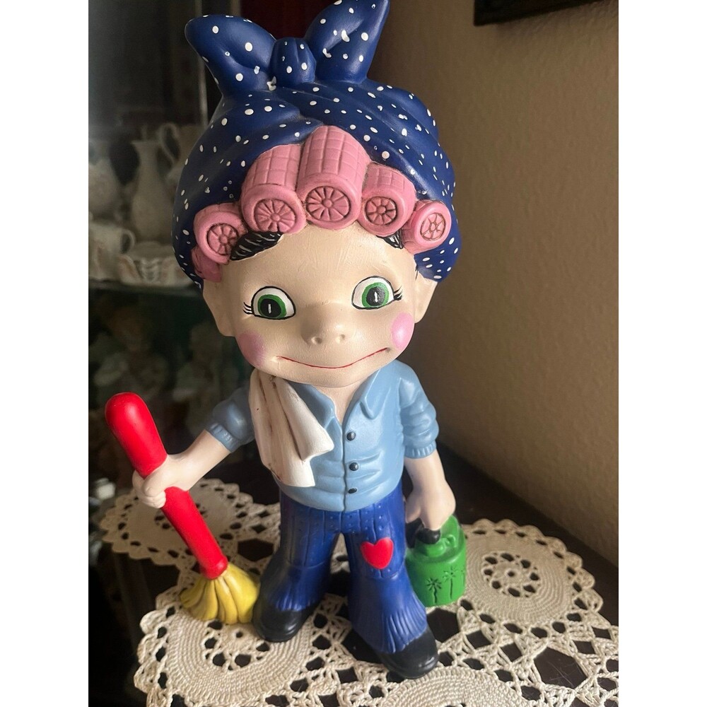 Vintage 70s Atlantic Mold “Helga the Cleaning Lady”